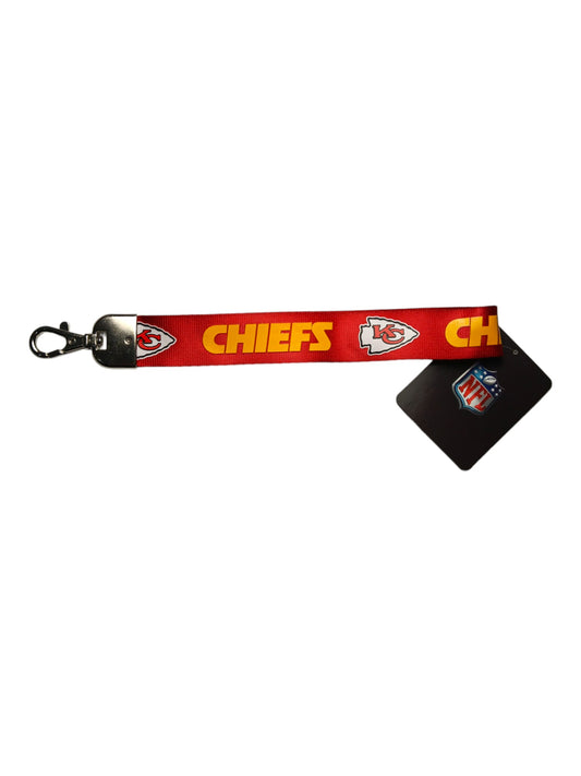 NFL Kansas City Chiefs Wristlet Lanyard Keychain