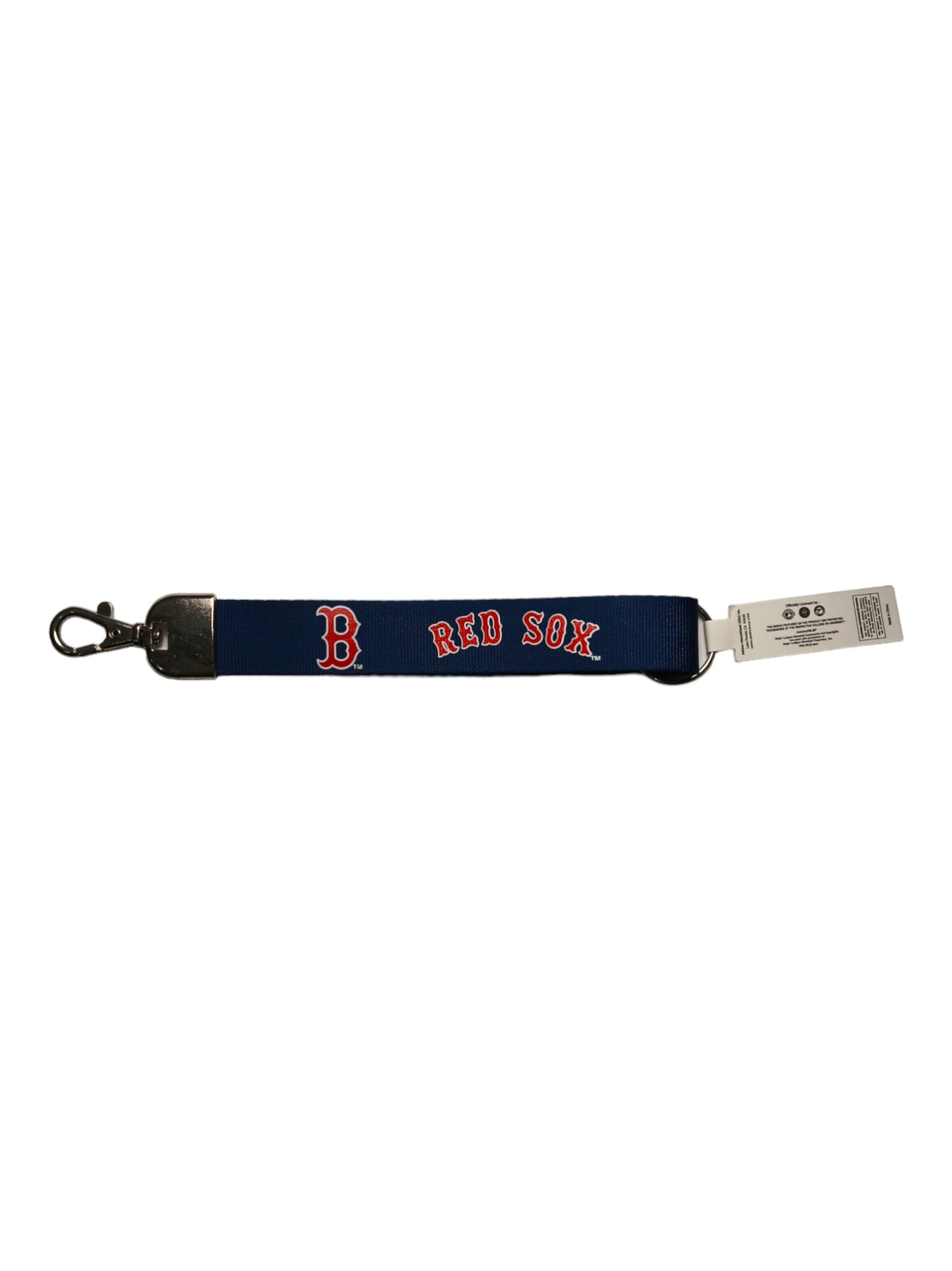 MLB Boston Red Sox Wristlet Lanyard Keychain