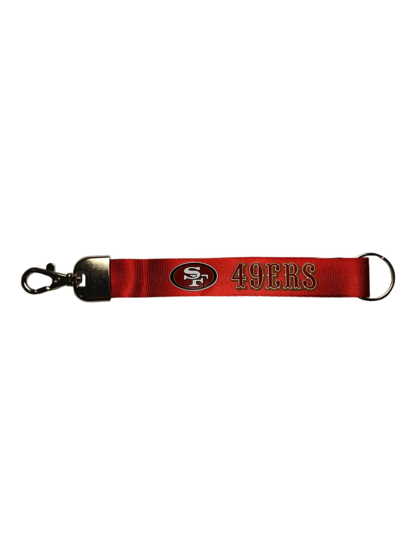 NFL San Francisco 49ers Wristlet Lanyard Keychain