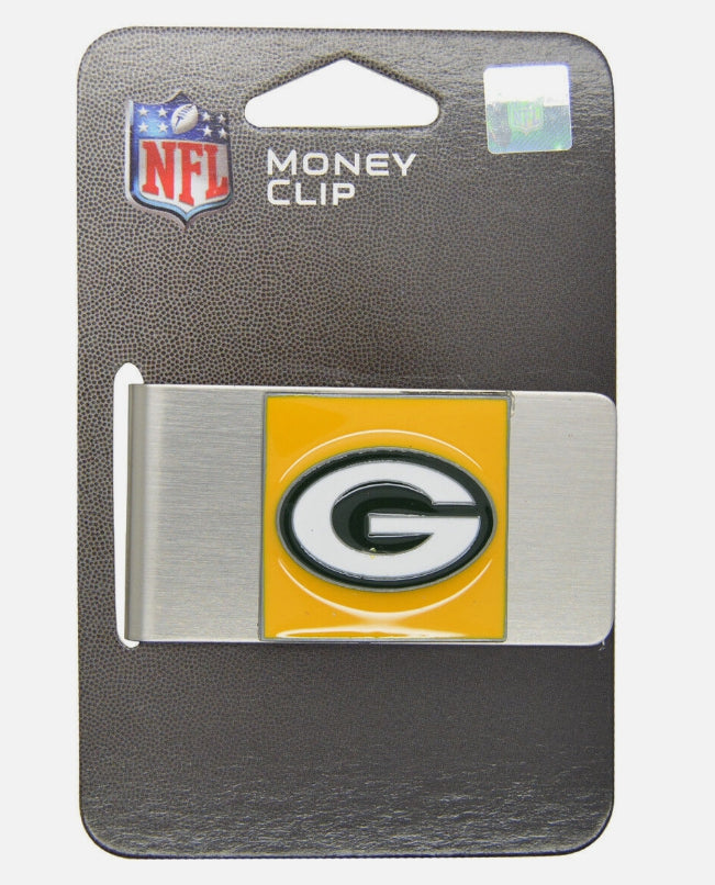 NFL Green Bay Packers Steel Money Clip