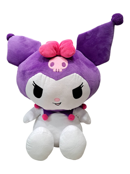 Sanrio Hello Kitty and Friends Purple Kuromi Plush Backpack 18 in