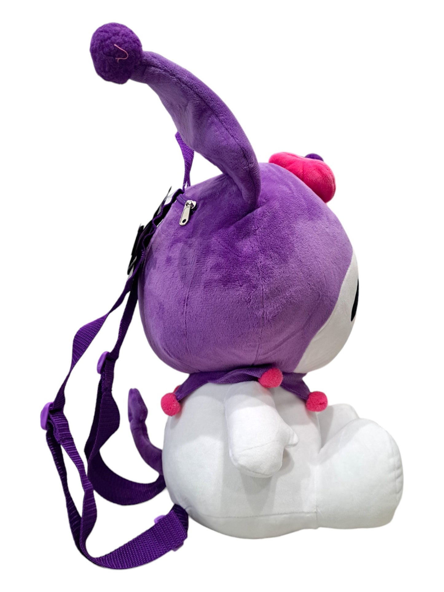 Sanrio Hello Kitty and Friends Purple Kuromi Plush Backpack 18 in