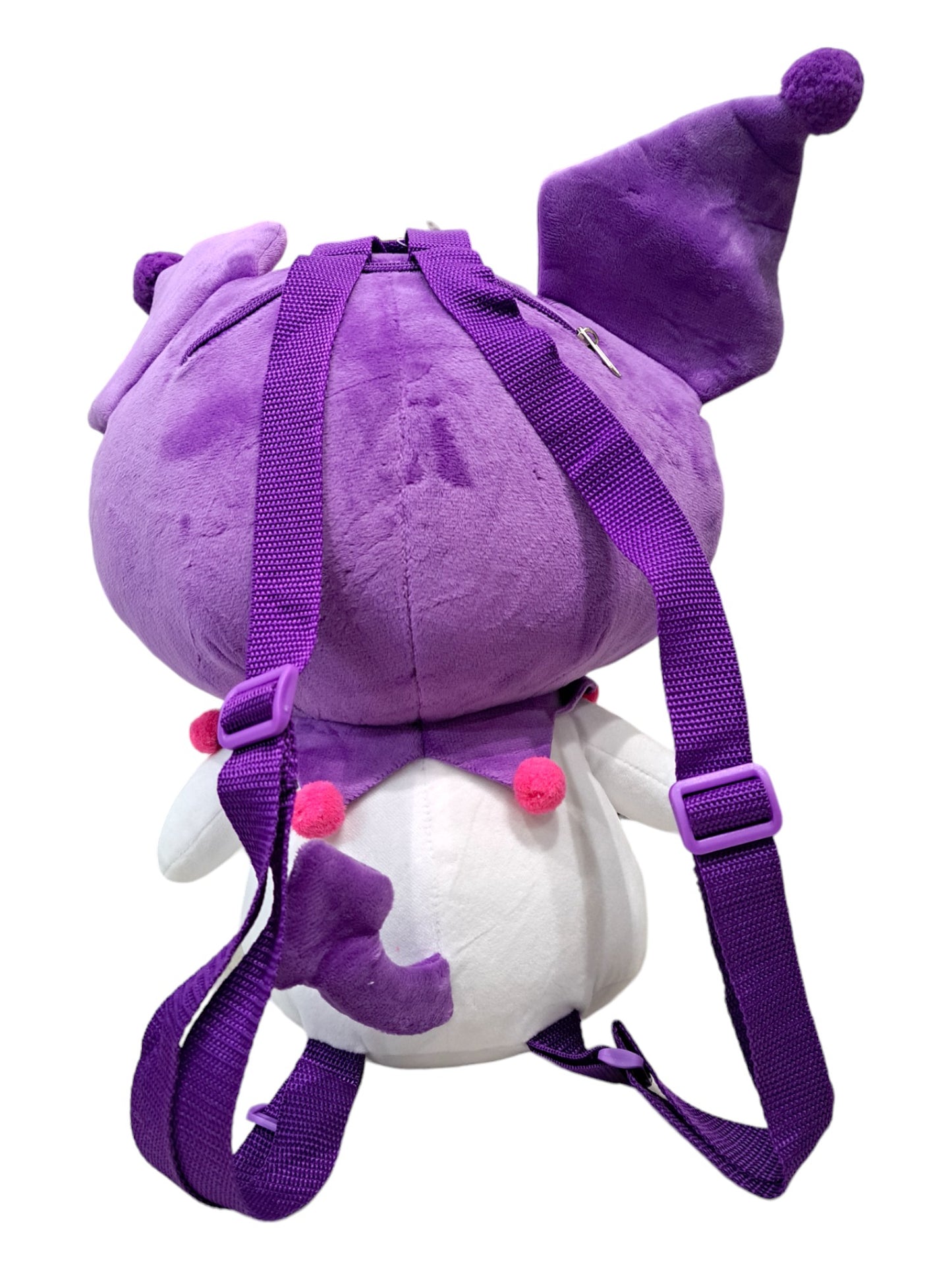 Sanrio Hello Kitty and Friends Purple Kuromi Plush Backpack 18 in