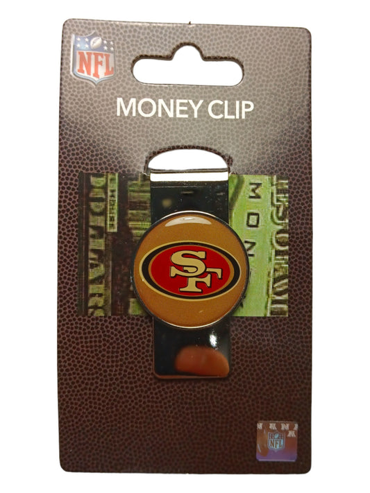 NFL San Francisco 49ers Stainless Steel Money Clip