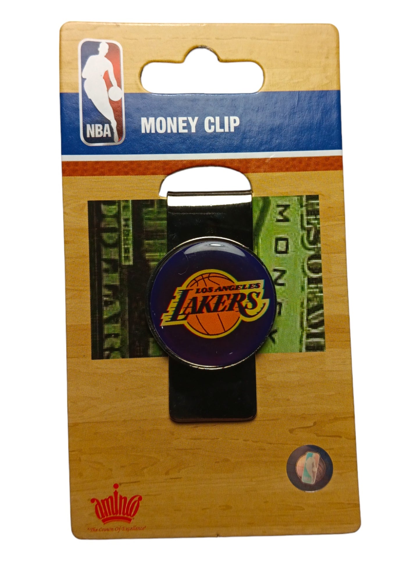 NBA Los Angeles Lakers Stainless Steel Money Clip