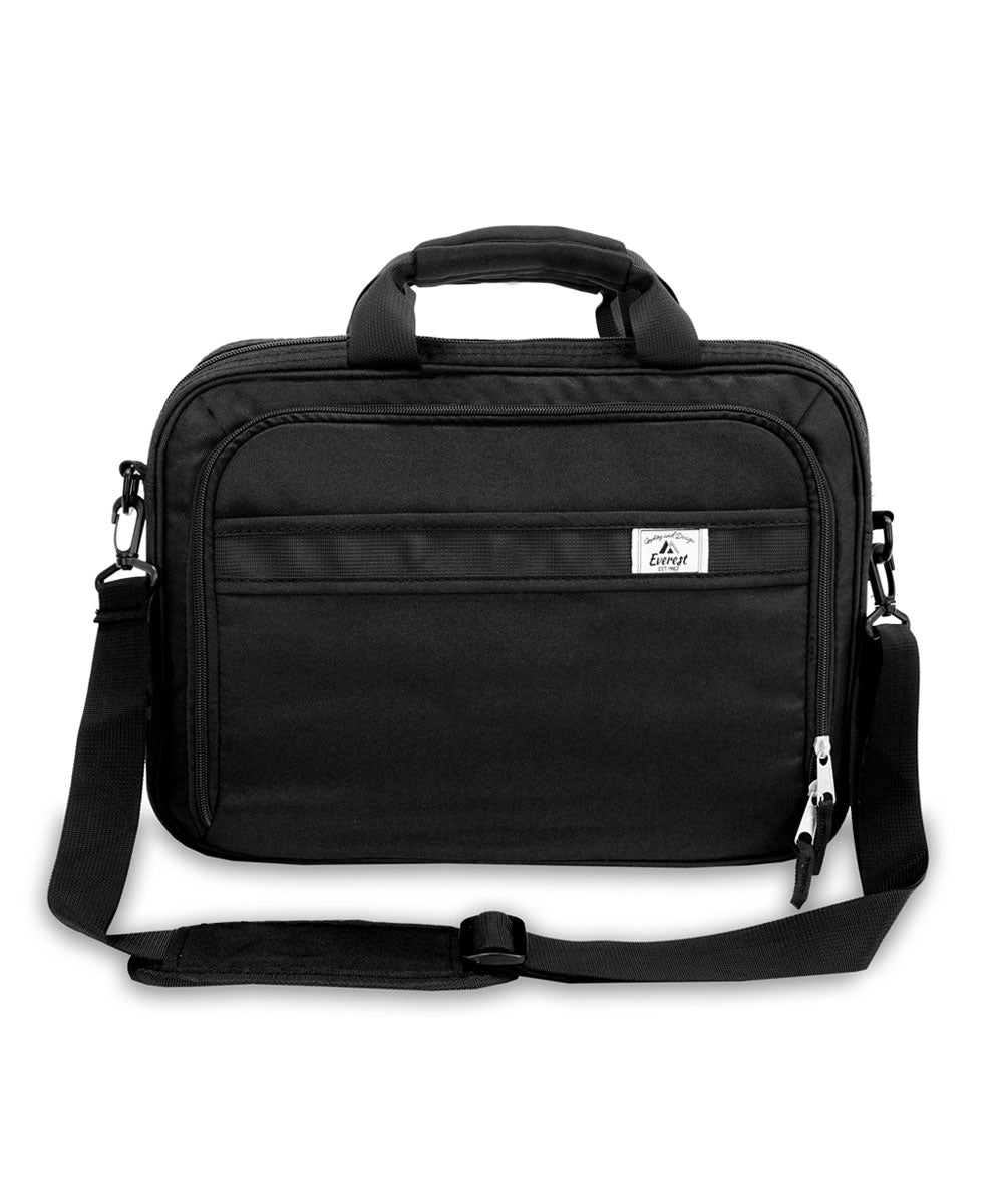 Basic Slim Briefcase in Black