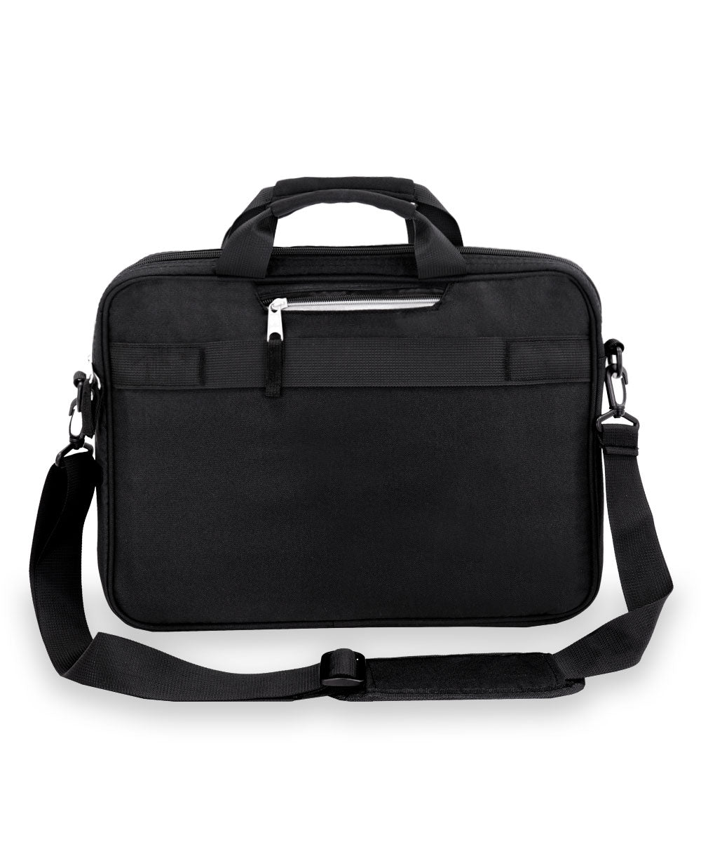 Basic Slim Briefcase in Black