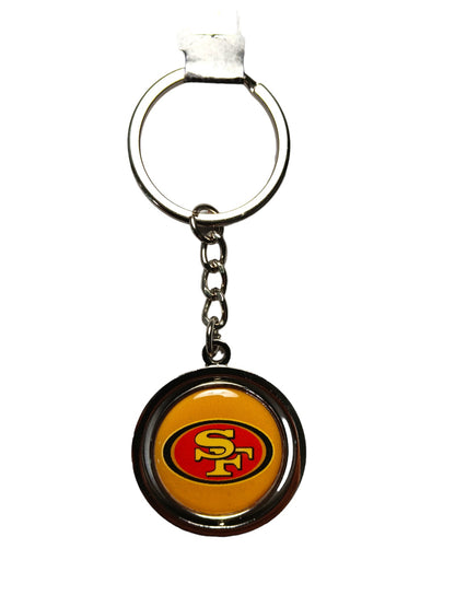 NFL San Francisco 49ers Spinner Keyring