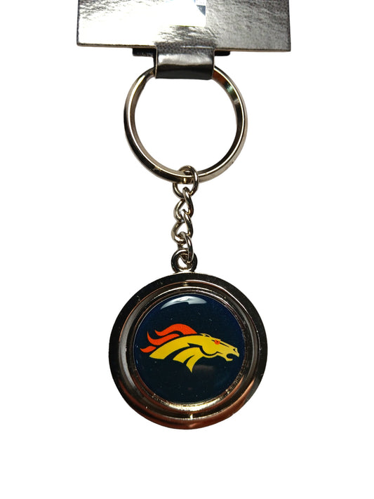 NFL Denver Broncos Spinner Keyring