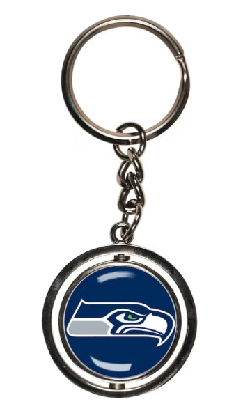 NFL Seattle Seahawks Spinner Keyring