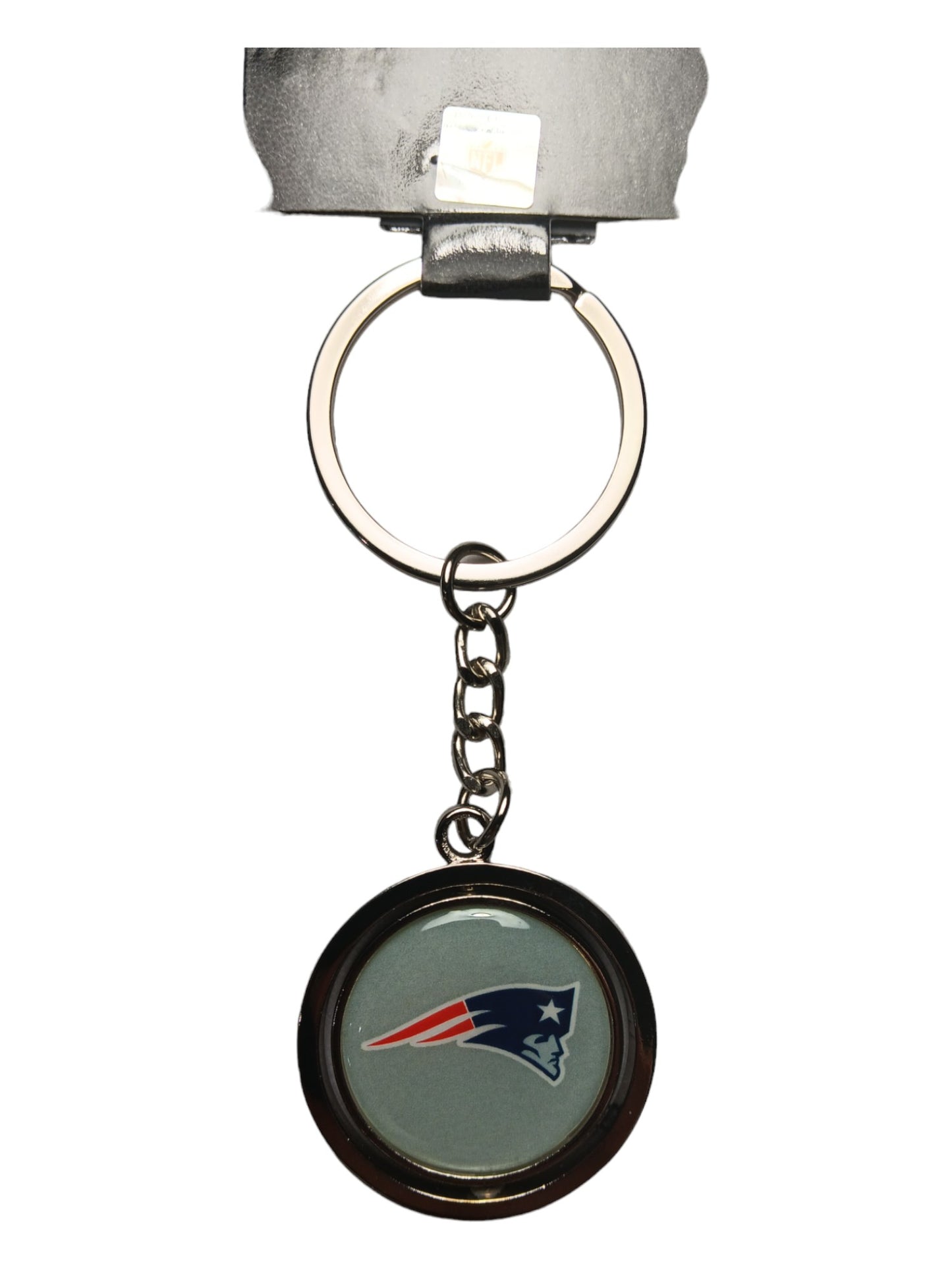 NFL New England Patriots Spinner Keyring