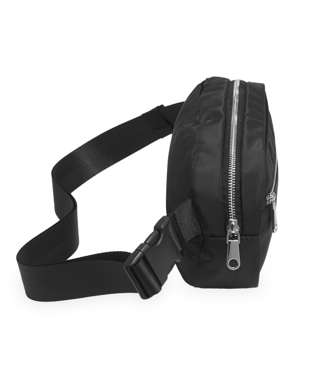 Premium Large Waist Pack in Black