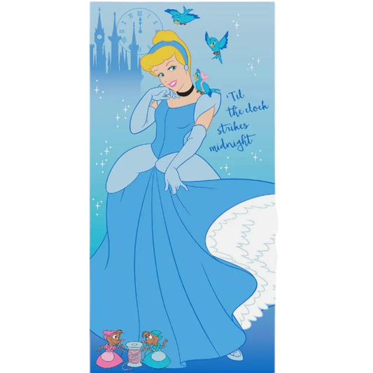 Cinderella Beach and Bath Towel