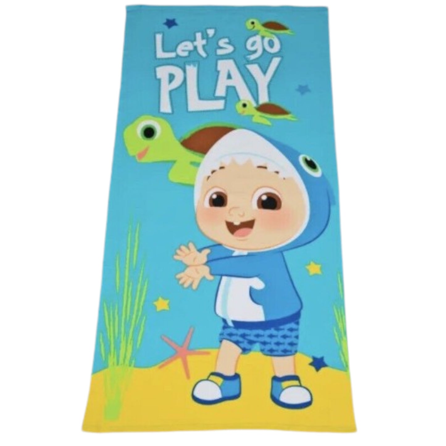 Cocomelon "Let's Go Play" Beach and Bath Towel