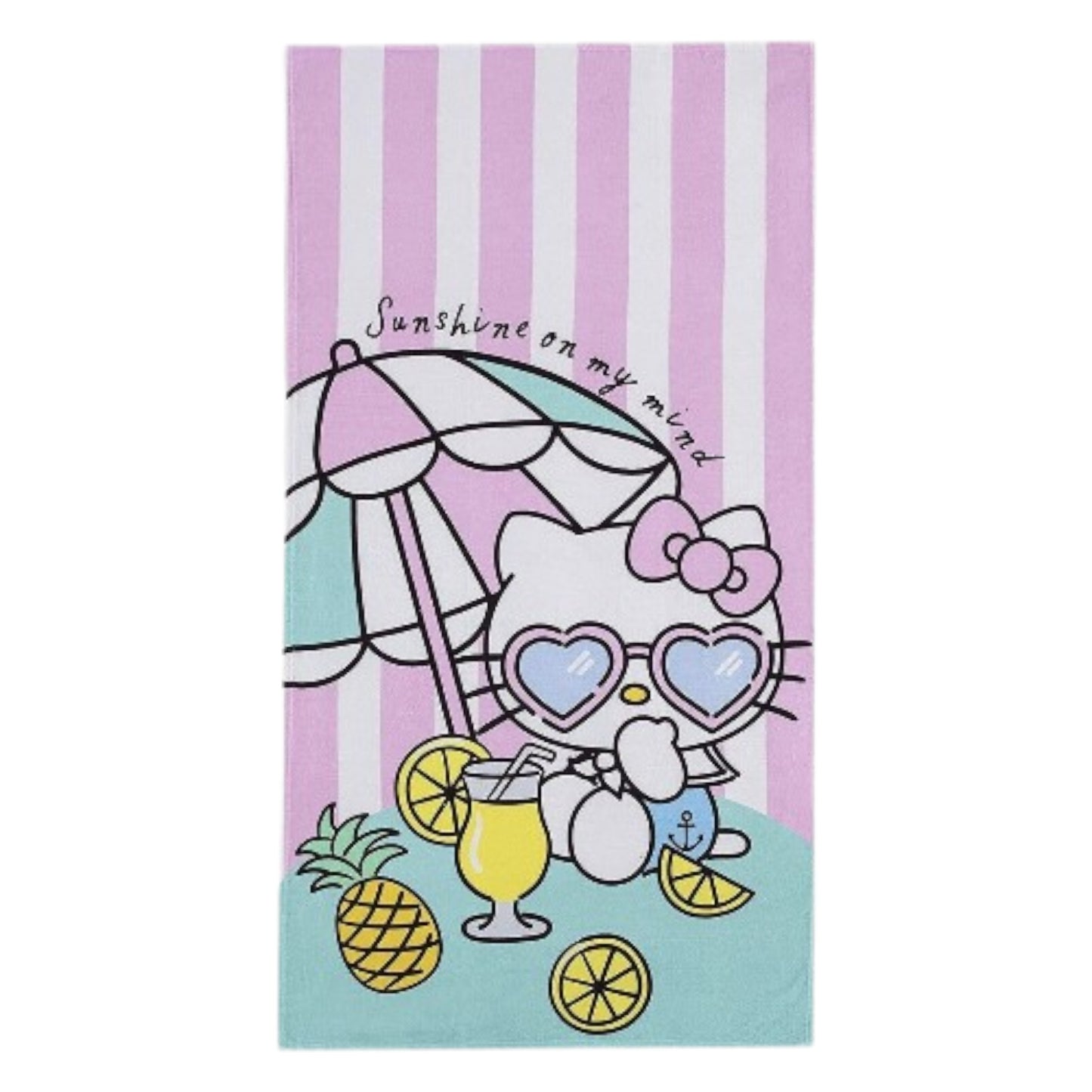 Hello Kitty Beach Day Bath and Beach Towel