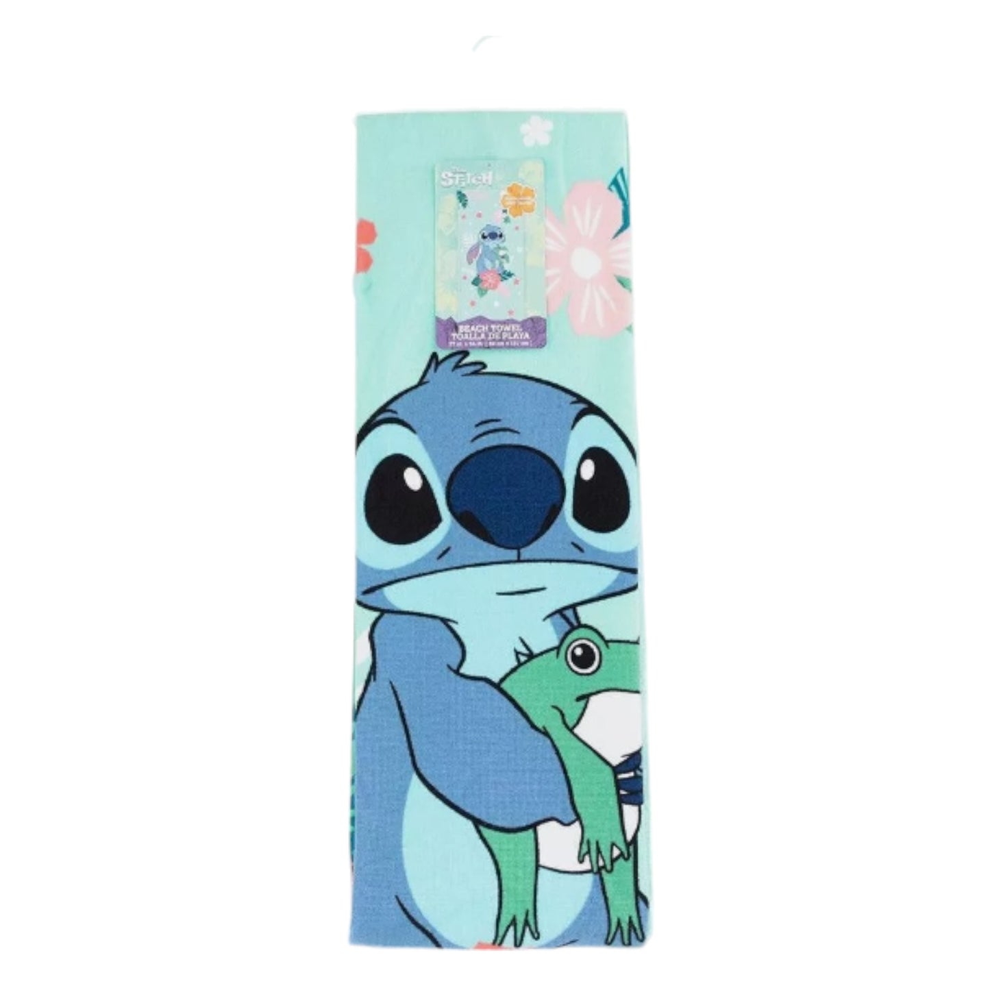 Lilo and Stitch Hibiscus Beach and Bath Towel