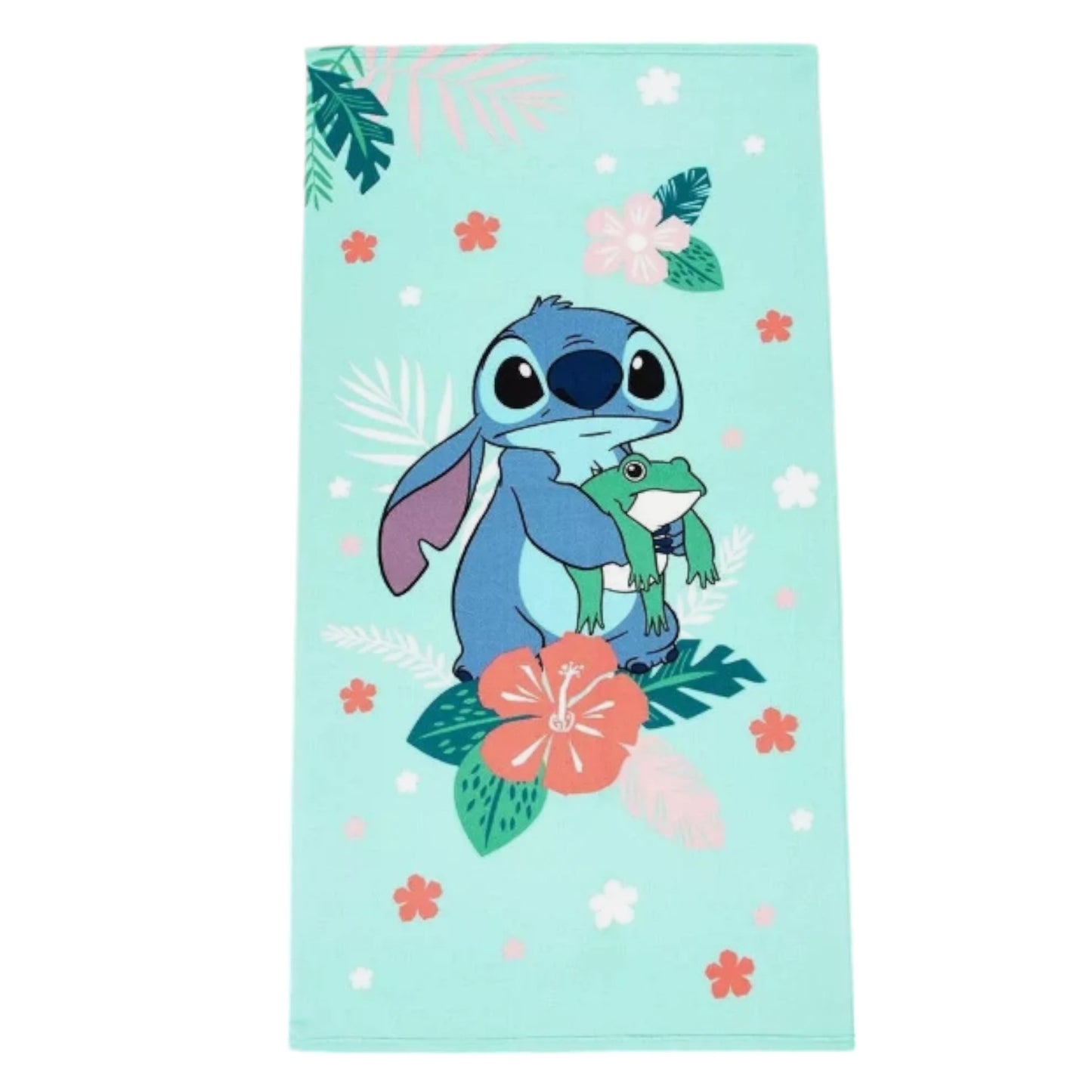 Lilo and Stitch Hibiscus Beach and Bath Towel