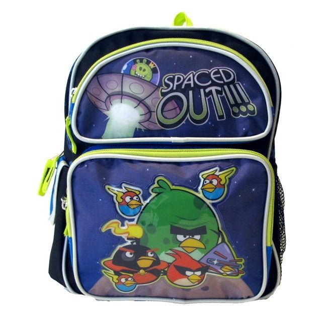 Angry Birds - Space Out 12" New School Bag Boys Book - Angry Birds - Space Out 12" New School Bag Boys Book