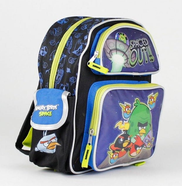 Angry Birds - Space Out 12" New School Bag Boys Book - Angry Birds - Space Out 12" New School Bag Boys Book