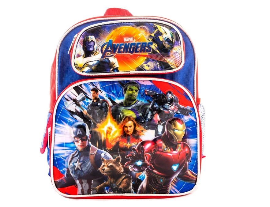 Avengers "End Game" 12" Toddler School Backpack, Boy's Book Bag - Avengers "End Game" 12" Toddler School Backpack, Boy's Book Bag