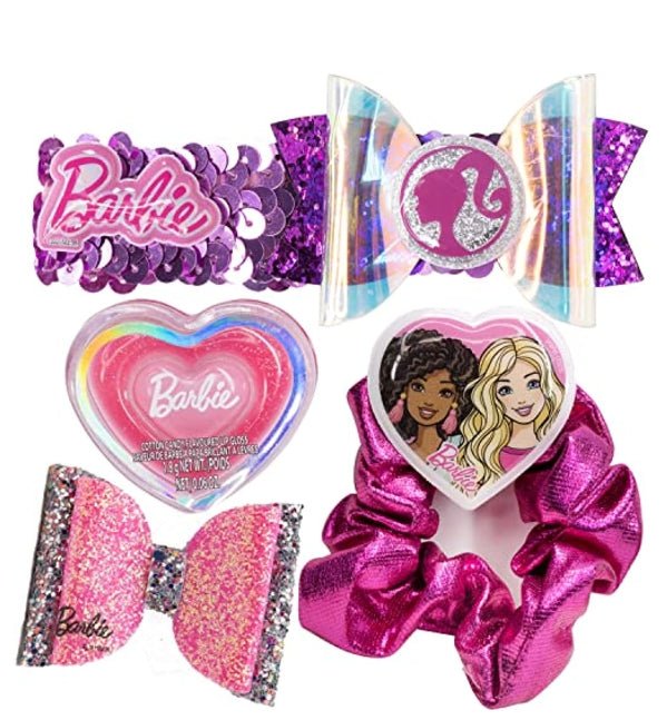 Barbie - Townley Girl Backpack Cosmetic Makeup 10-Peice Gift Bag Set - Barbie - Townley Girl Backpack Cosmetic Makeup 10-Peice Gift Bag Set