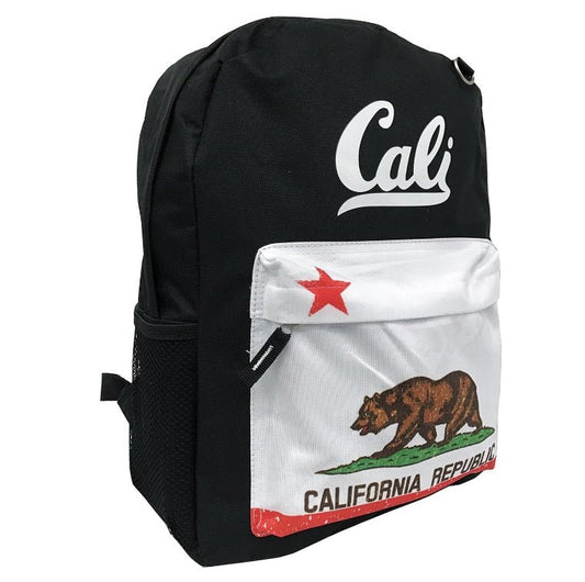 California republic bear 16inch large backpack - California republic bear 16inch large backpack