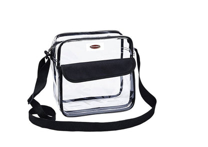 Clear Crossbody Bag, Transparent Pack - Clear Crossbody Bag, Transparent Pack