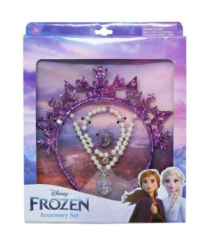 Disney Frozen 2 Girls Tiara Headband Hair Accessories Fashion Jewelry Gift Set - Disney Frozen 2 Girls Tiara Headband Hair Accessories Fashion Jewelry Gift Set