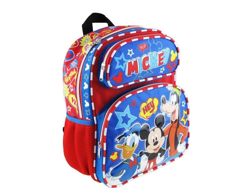 Disney Mickey Mouse - Hey Friends 10" Backpack - Disney Mickey Mouse - Hey Friends 10" Backpack