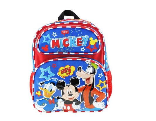 Disney Mickey Mouse - Hey Friends 10" Backpack - Disney Mickey Mouse - Hey Friends 10" Backpack