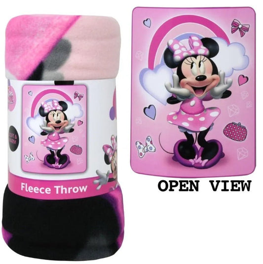 Disney Minnie Mouse Fleece Throw - Disney Minnie Mouse Fleece Throw