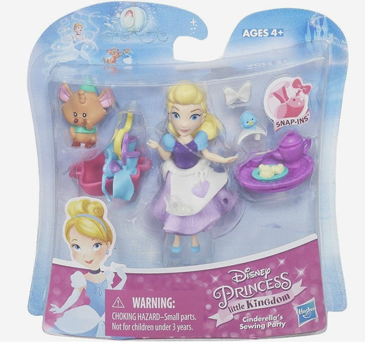 Disney Princess Little Kingdom CINDERELLA's SEWING PARTY SNAP IN PLAYSET - Disney Princess Little Kingdom CINDERELLA's SEWING PARTY SNAP IN PLAYSET