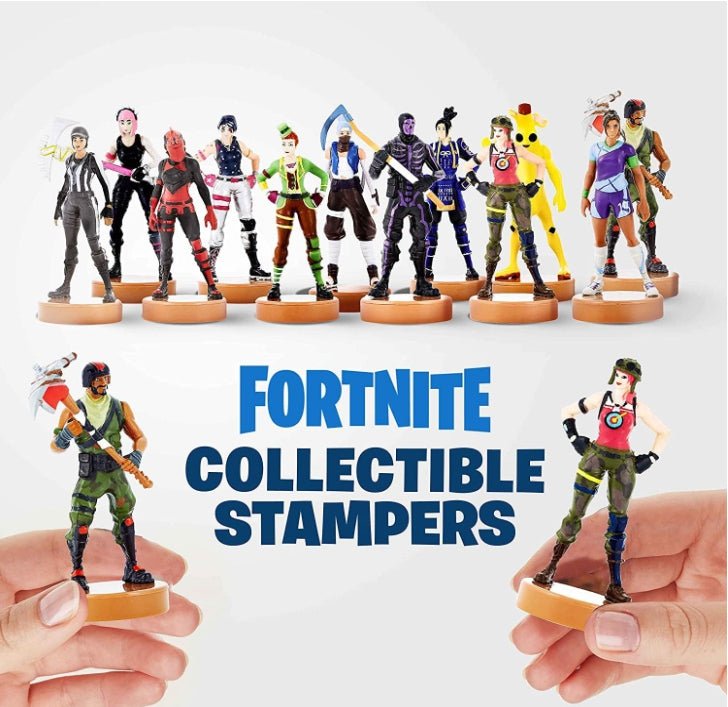 Fortnite Authentic Toys with Stamp, 5 Pack Blister - Fortnite Authentic Toys with Stamp, 5 Pack Blister