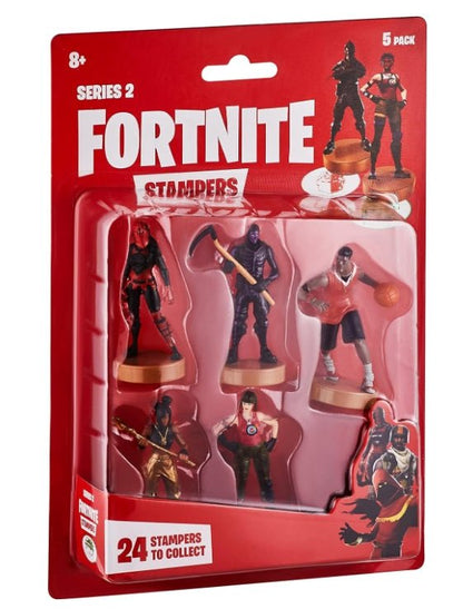 Fortnite Authentic Toys with Stamp, 5 Pack Blister - Fortnite Authentic Toys with Stamp, 5 Pack Blister