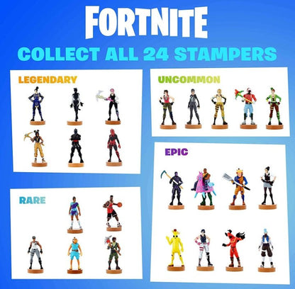 Fortnite Authentic Toys with Stamp, 5 Pack Blister - Fortnite Authentic Toys with Stamp, 5 Pack Blister