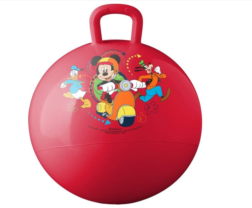 Hedstrom Disney, Mickey Mouse Hopper Ball, Hop Ball for Kids, 15 Inch, Red - Hedstrom Disney, Mickey Mouse Hopper Ball, Hop Ball for Kids, 15 Inch, Red