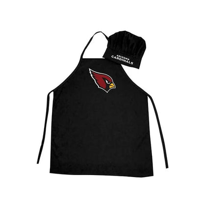 Licenced NFL Men's Cooking Apron & Chef Hat Set - Licenced NFL Men's Cooking Apron & Chef Hat Set