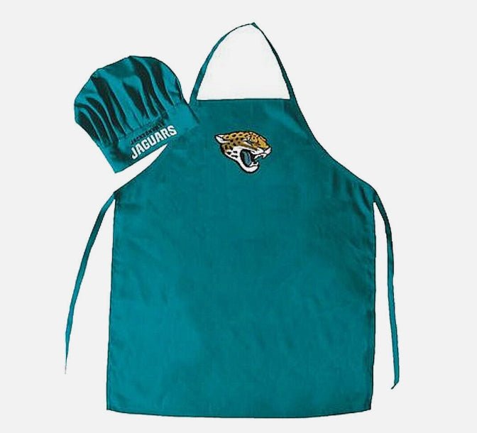 Licenced NFL Men's Cooking Apron & Chef Hat Set - Licenced NFL Men's Cooking Apron & Chef Hat Set