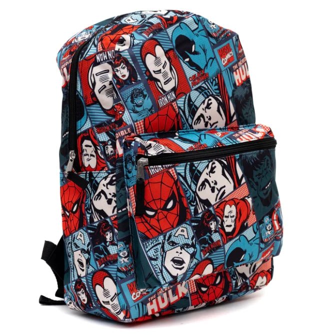 Marvel Comics Full Size Nylon Backpack - Marvel Comics Full Size Nylon Backpack