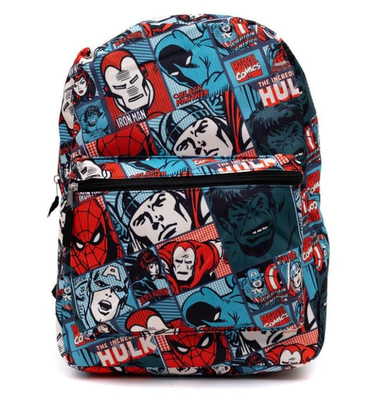 Marvel Comics Full Size Nylon Backpack - Marvel Comics Full Size Nylon Backpack