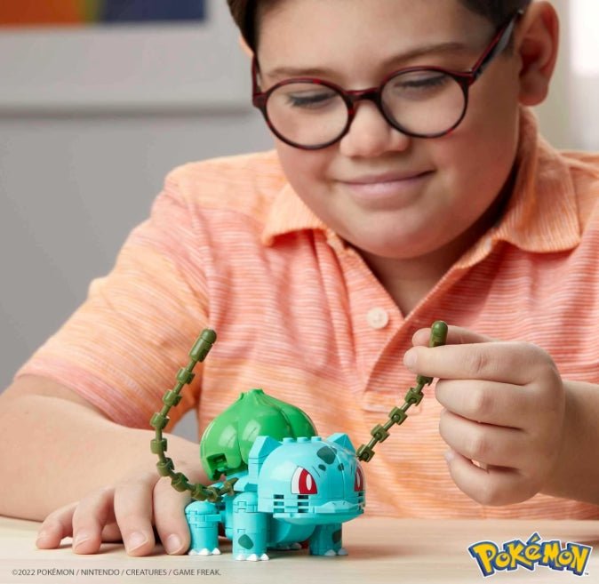 Mega Bloks Mega Construx Pokémon Bulbasaur Construction Set - Mega Bloks Mega Construx Pokémon Bulbasaur Construction Set