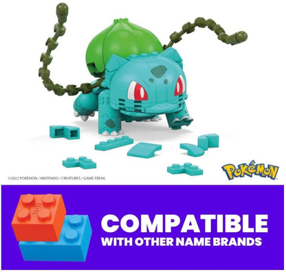 Mega Bloks Mega Construx Pokémon Bulbasaur Construction Set - Mega Bloks Mega Construx Pokémon Bulbasaur Construction Set