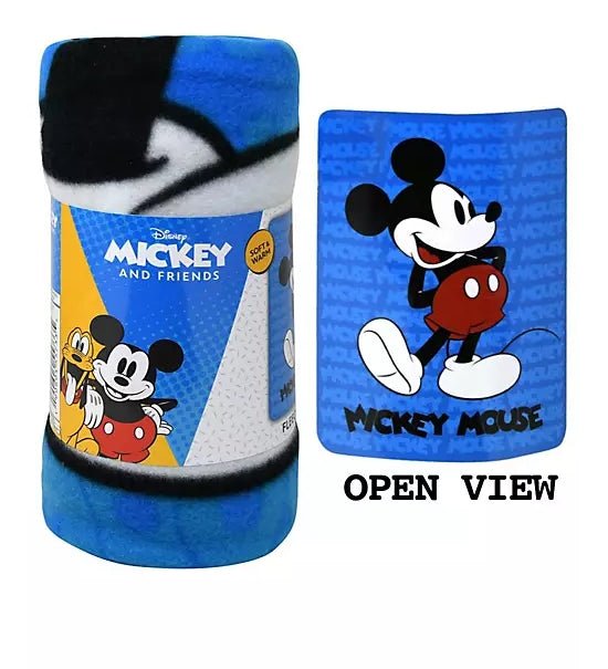 Mickey Mouse and Friends Fleece Throw - Mickey Mouse and Friends Fleece Throw