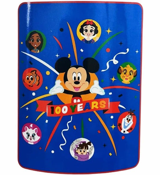 Mickey Mouse Fleece Throw Blanket 45"x60", Disney 100th Anniversary - Mickey Mouse Fleece Throw Blanket 45"x60", Disney 100th Anniversary