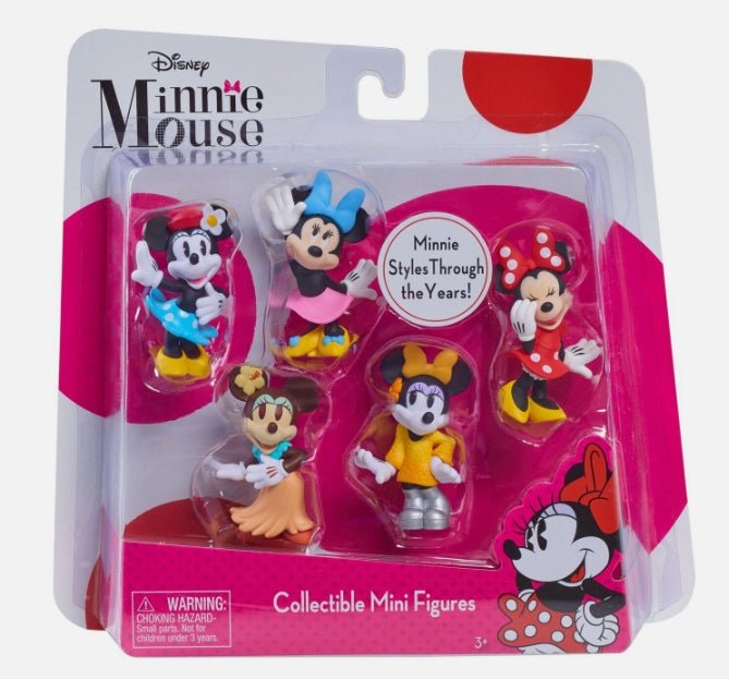 Minnie Mouse Bowtique Mini Figure Set 5pk - Minnie Mouse Bowtique Mini Figure Set 5pk