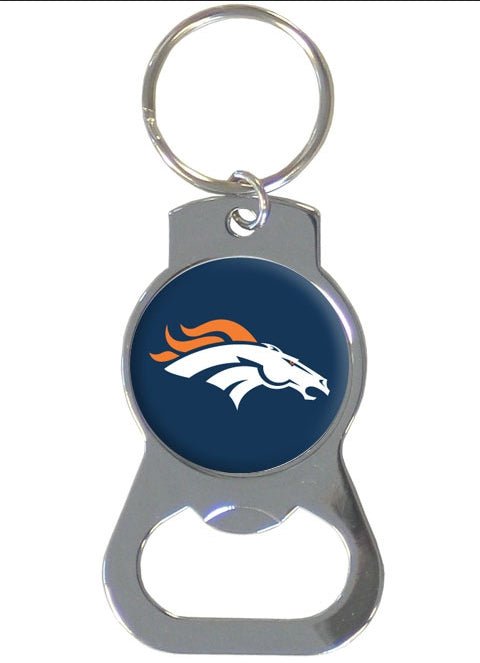 NFL Broncos Bottle Opener Key Chain - NFL Broncos Bottle Opener Key Chain