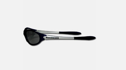 NFL Las Vegas Raiders Sleek Wrap Sunglasses -UV 400 Protection - NFL Las Vegas Raiders Sleek Wrap Sunglasses -UV 400 Protection