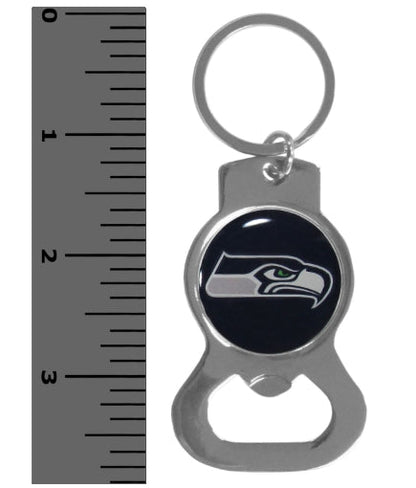 NFL Seattle Seahawks Bottle Opener Key Chain - NFL Seattle Seahawks Bottle Opener Key Chain