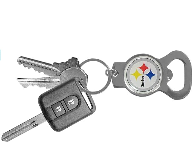 NFL Steelers Bottle Opener Keychain - NFL Steelers Bottle Opener Keychain