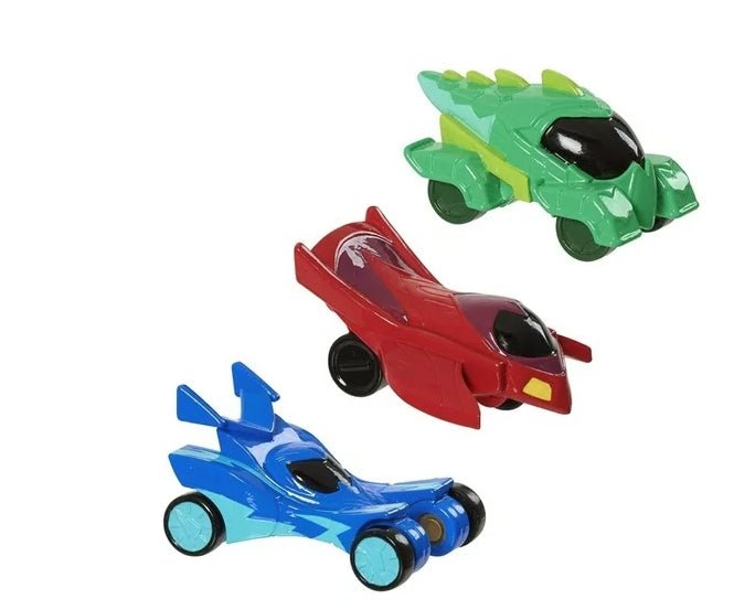 PJ Masks Nighttime Micros Hero Vehicle 3pk - PJ Masks Nighttime Micros Hero Vehicle 3pk